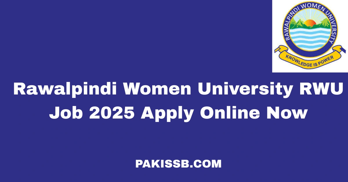 Rawalpindi Women University RWU Job 2025